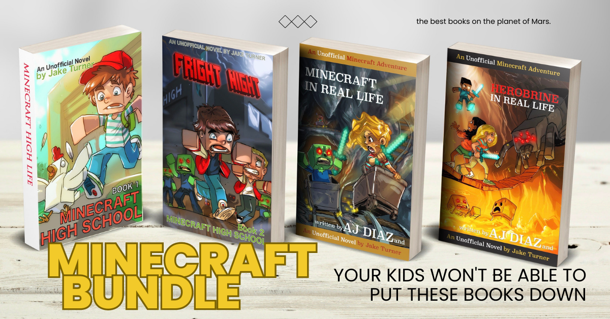 minecraft book bundle